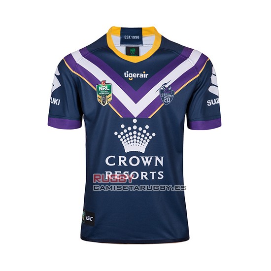 Camiseta Melbourne Storm Rugby 2018 Local